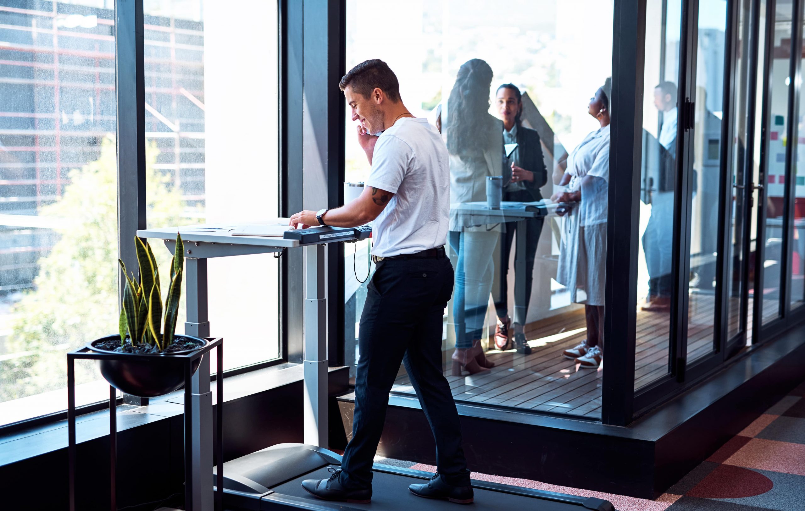 How Many Calories Can You Burn By Using a Treadmill Desk?